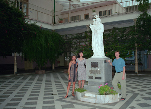 School courtyard 2003